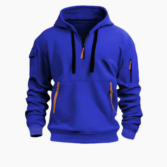 EB | Hoodie mit Reißverschluss - Funktionaler Freizeit-Hoodie für Alltag & Outdoor