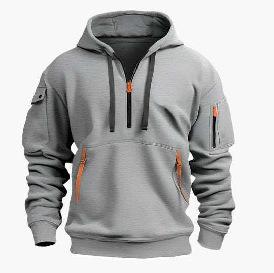 EB | Hoodie mit Reißverschluss - Funktionaler Freizeit-Hoodie für Alltag & Outdoor