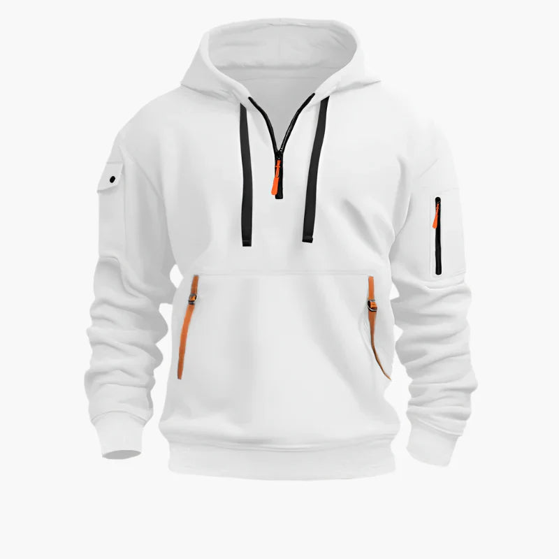 EB | Hoodie mit Reißverschluss - Funktionaler Freizeit-Hoodie für Alltag & Outdoor