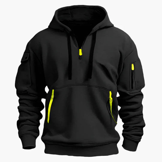 EB | Hoodie mit Reißverschluss - Funktionaler Freizeit-Hoodie für Alltag & Outdoor