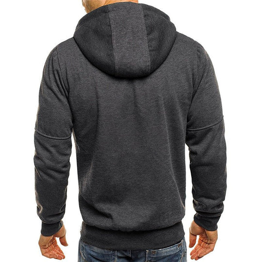 EB | Kapuzenjacke Sportlich Freizeit - Bequemer Hoodie mit Reißverschluss und Taschen