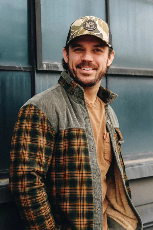 EB | Outdoor Flanelljacke Im Holzfäller-Stil mit Fleece - Freizeit- und Arbeitsjacke