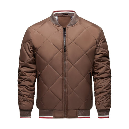 EB | Herren Rauten Stepp Bomberjacke