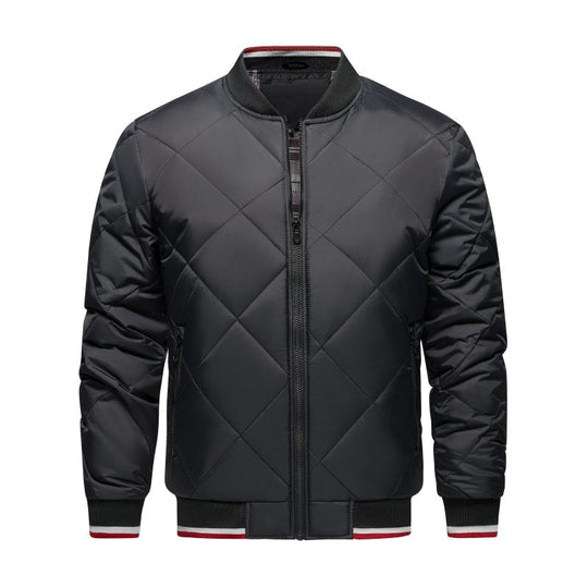 EB | Herren Rauten Stepp Bomberjacke