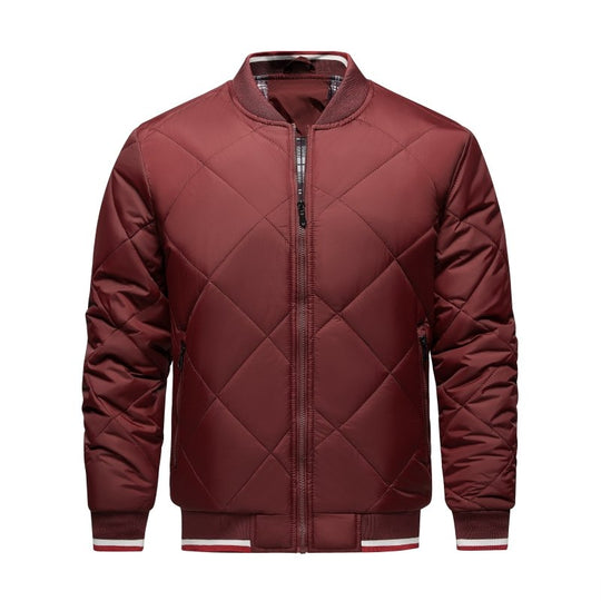 EB | Herren Rauten Stepp Bomberjacke