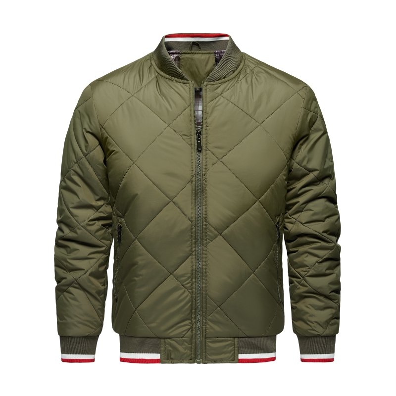 EB | Herren Rauten Stepp Bomberjacke