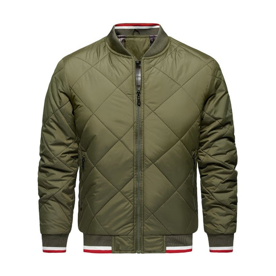 EB | Herren Rauten Stepp Bomberjacke