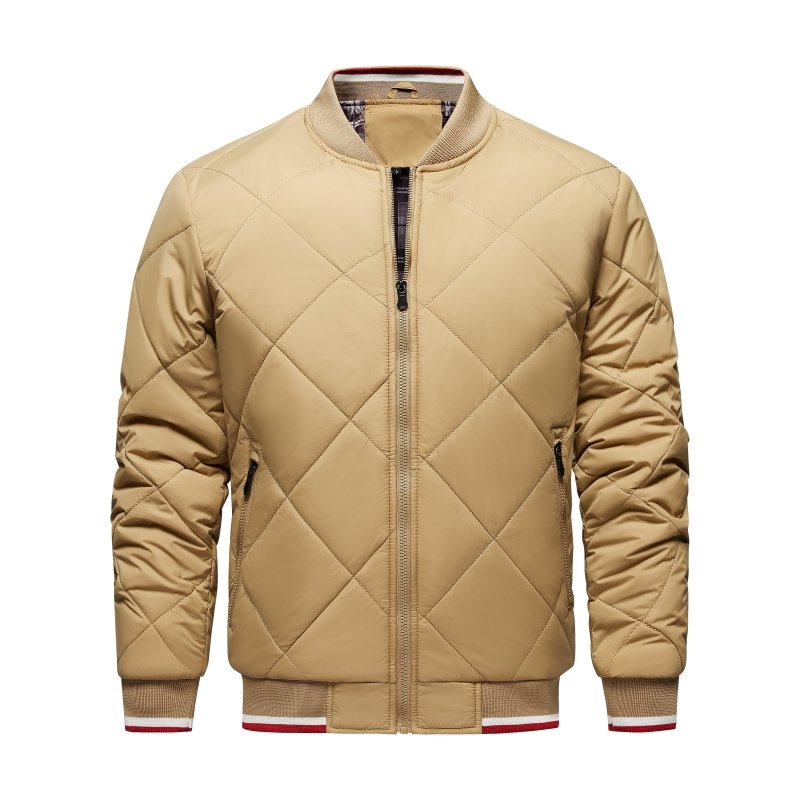 EB | Herren Rauten Stepp Bomberjacke