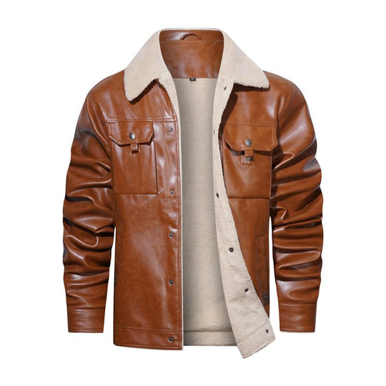 EB | Herren Sherpa Kragen Freizeitjacke