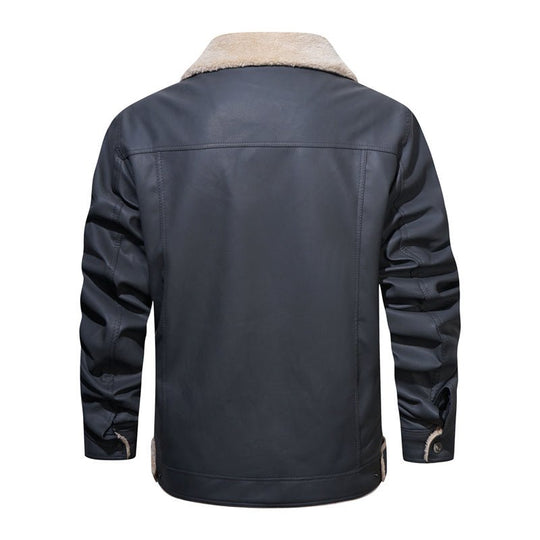 EB | Herren Sherpa Kragen Freizeitjacke