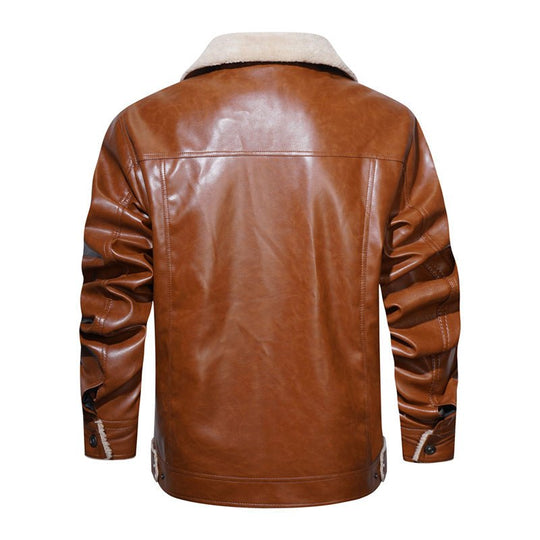 EB | Herren Sherpa Kragen Freizeitjacke