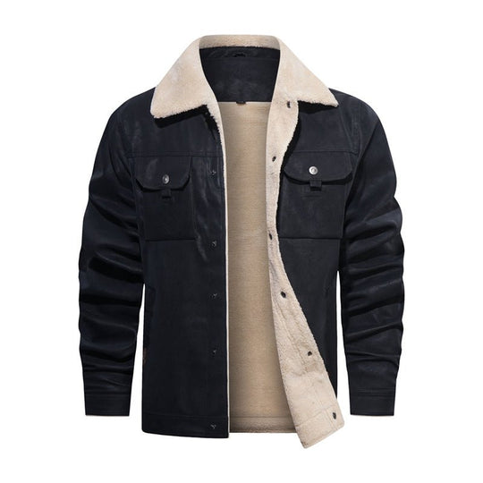 EB | Herren Sherpa Kragen Freizeitjacke