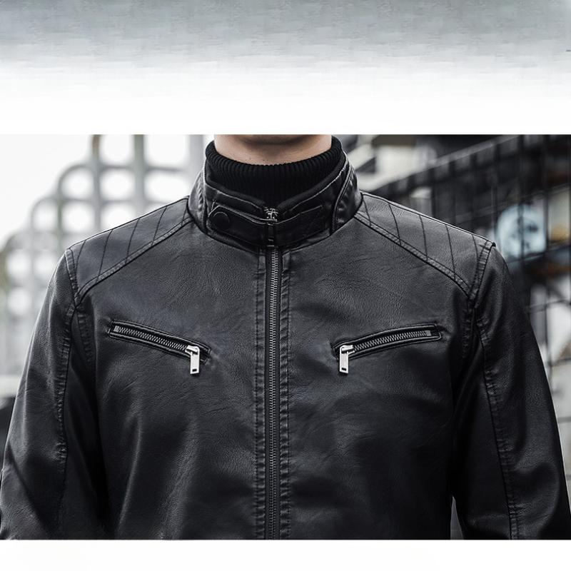 EB | Bikerjacke Im Modernen Stil für Freizeit und Ausgehen