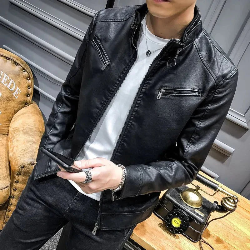 EB | Bikerjacke Im Modernen Stil für Freizeit und Ausgehen