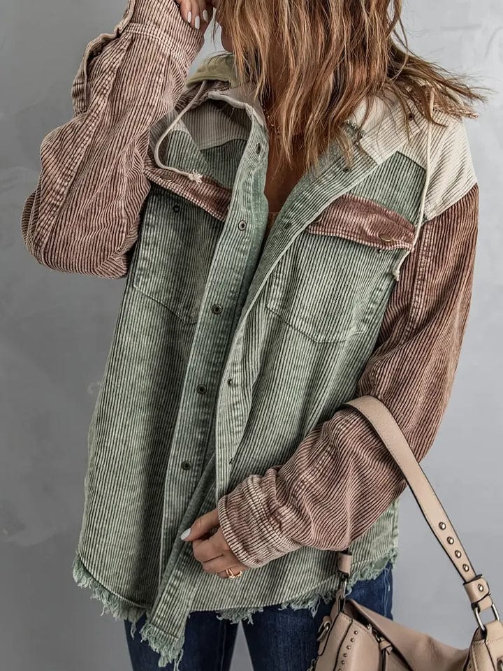 EB | Corduroy-Jacke Chic Zeitloser Stil Ideal für den Winter