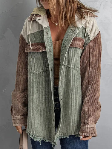 EB | Corduroy-Jacke Chic Zeitloser Stil Ideal für den Winter