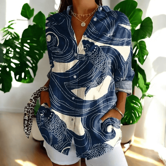 EB | Elegante Vintage Bluse