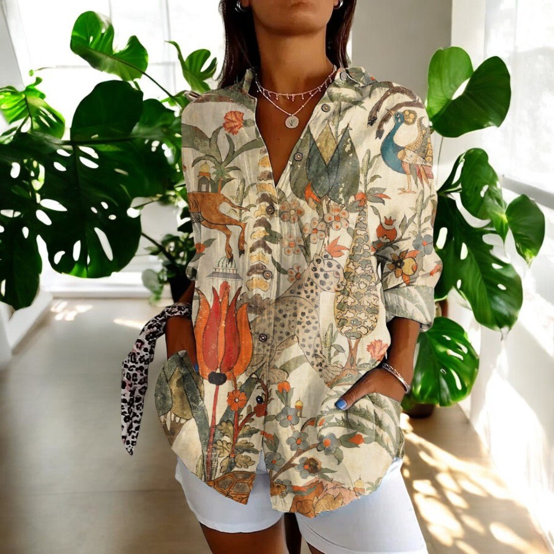 EB | Elegante Vintage Bluse