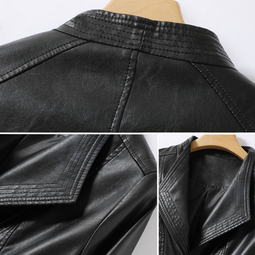 EB | Lederjacke mit Hochwertiger Verarbeitung