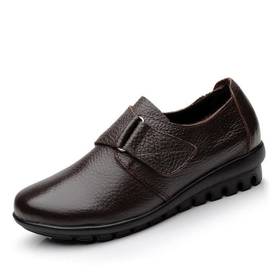 Schwarze EchtlederKomfortschuhe EB