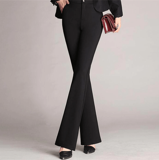 EB | Taillierte Flared Slim-Fit Hose