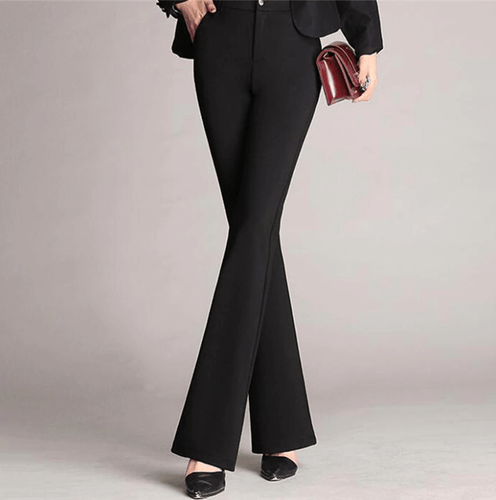 EB | Taillierte Flared Slim-Fit Hose