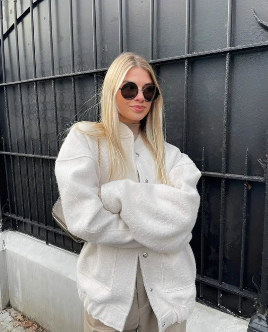 EB | Wollmischung Übergröße Jacke