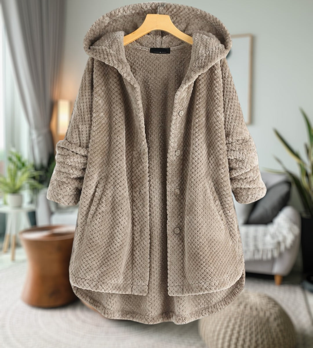 EB | Damen Fleecejacke Teddyjacke