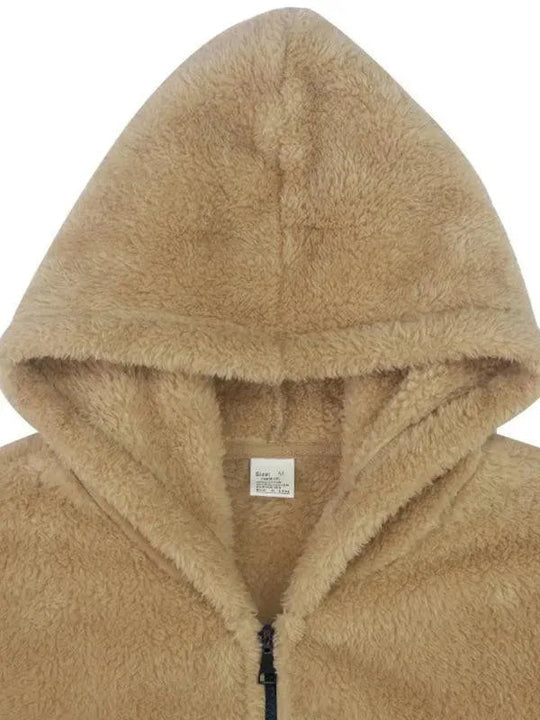 EB | Kapuzenfleece Männer Winterjacke