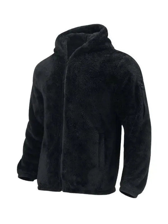 EB | Kapuzenfleece Männer Winterjacke