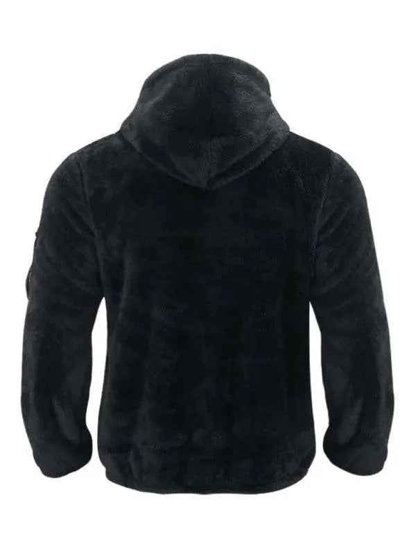 EB | Kapuzenfleece Männer Winterjacke