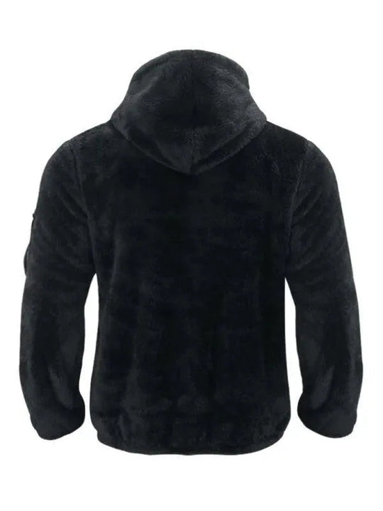 EB | Kapuzenfleece Männer Winterjacke