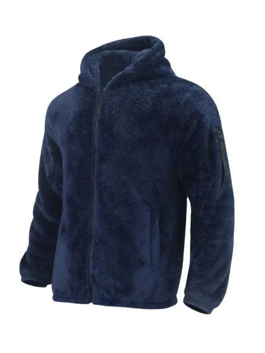 EB | Kapuzenfleece Männer Winterjacke