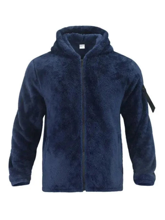 EB | Kapuzenfleece Männer Winterjacke