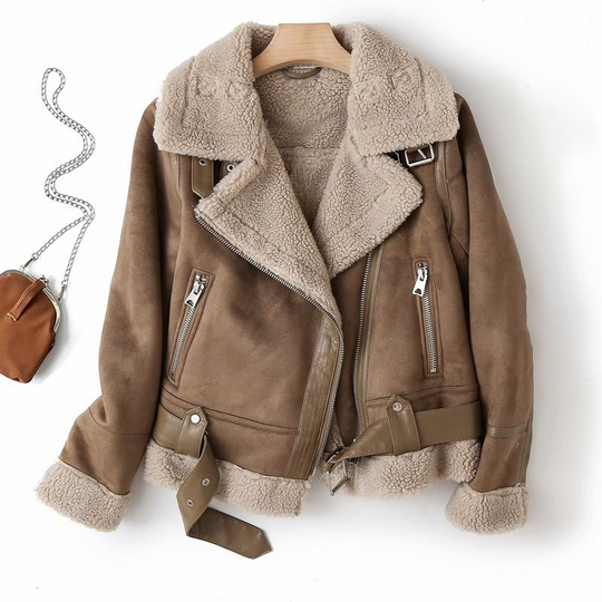 EB | Sherpa-Fleece-Bomberjacke