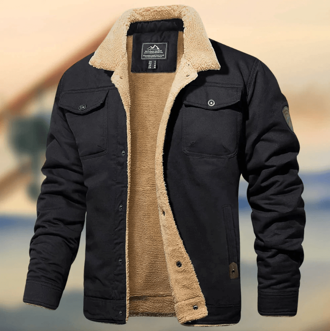 EB | Warme Herrenjacke mit Kragen