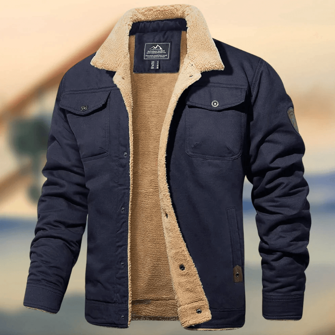 EB | Warme Herrenjacke mit Kragen