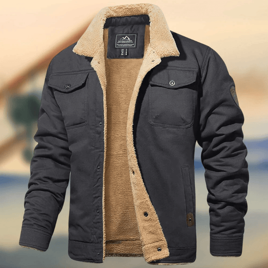 EB | Warme Herrenjacke mit Kragen