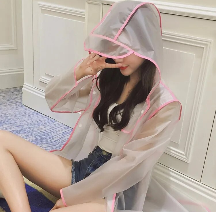 EB | Transparente Regenjacke