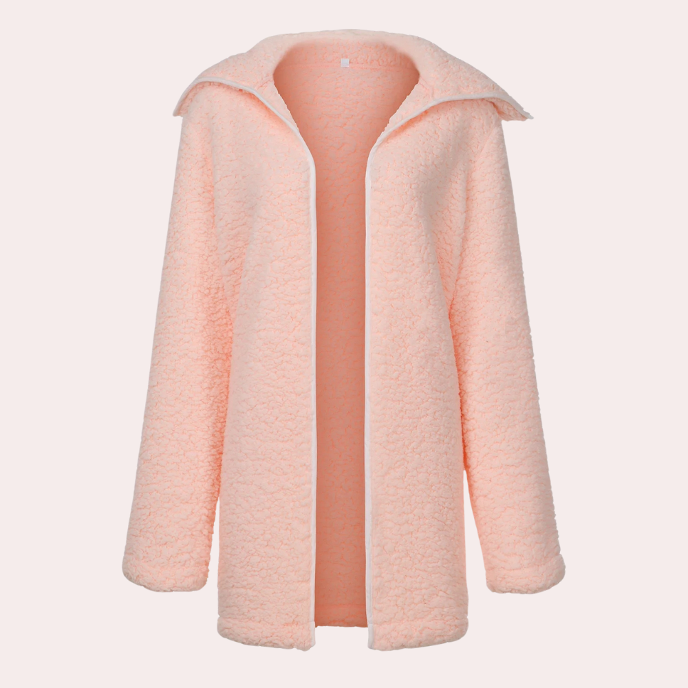 EB | Leichte Plüschjacke für Damen im Winter