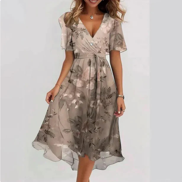 EB | Sommer-Wickelkleid für Mühelosen Chic Bei Damen