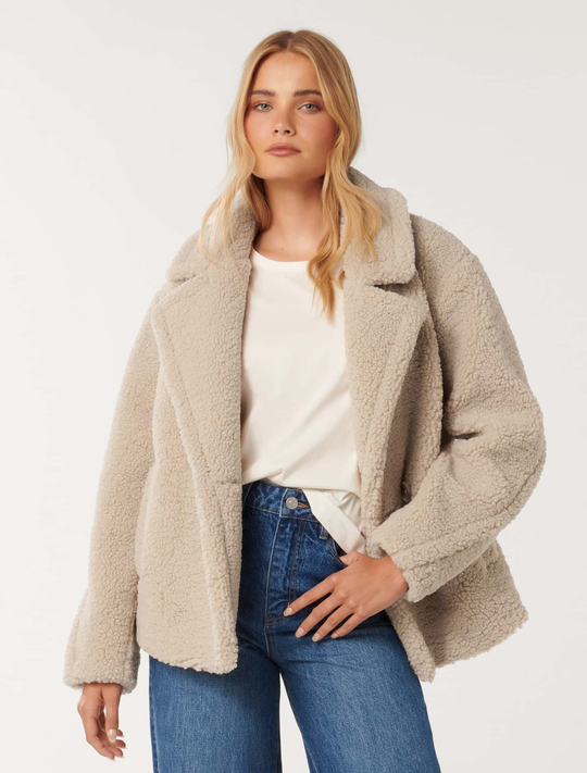 EB | Langarm Teddyjacke