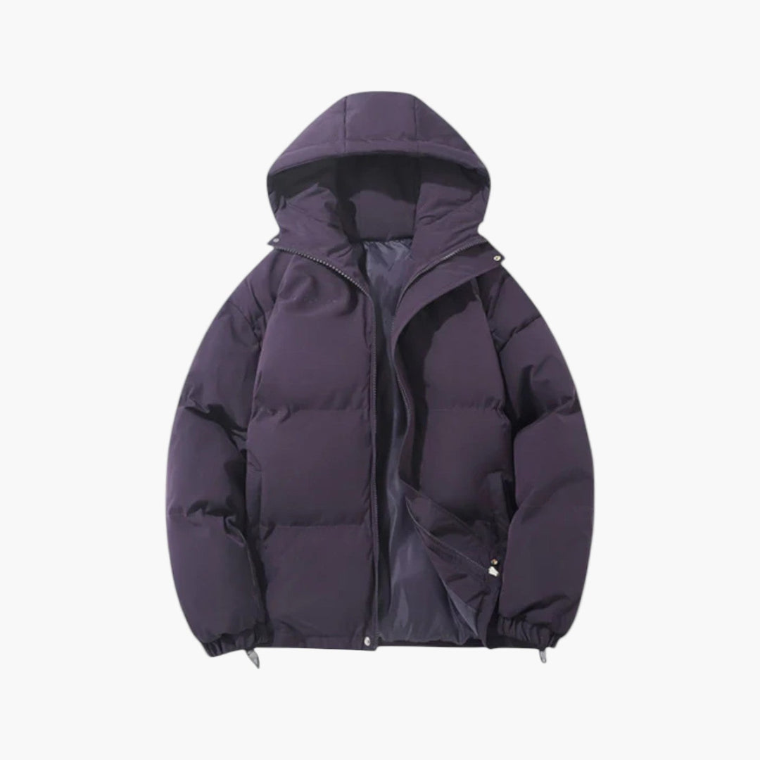 EB | Puffer Parka - Winterjacke mit Kapuze, Daunenfüllung, Wasserdicht, Urban Outdoor