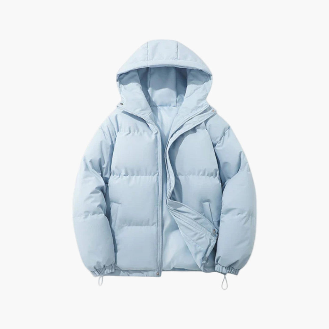 EB | Puffer Parka - Winterjacke mit Kapuze, Daunenfüllung, Wasserdicht, Urban Outdoor