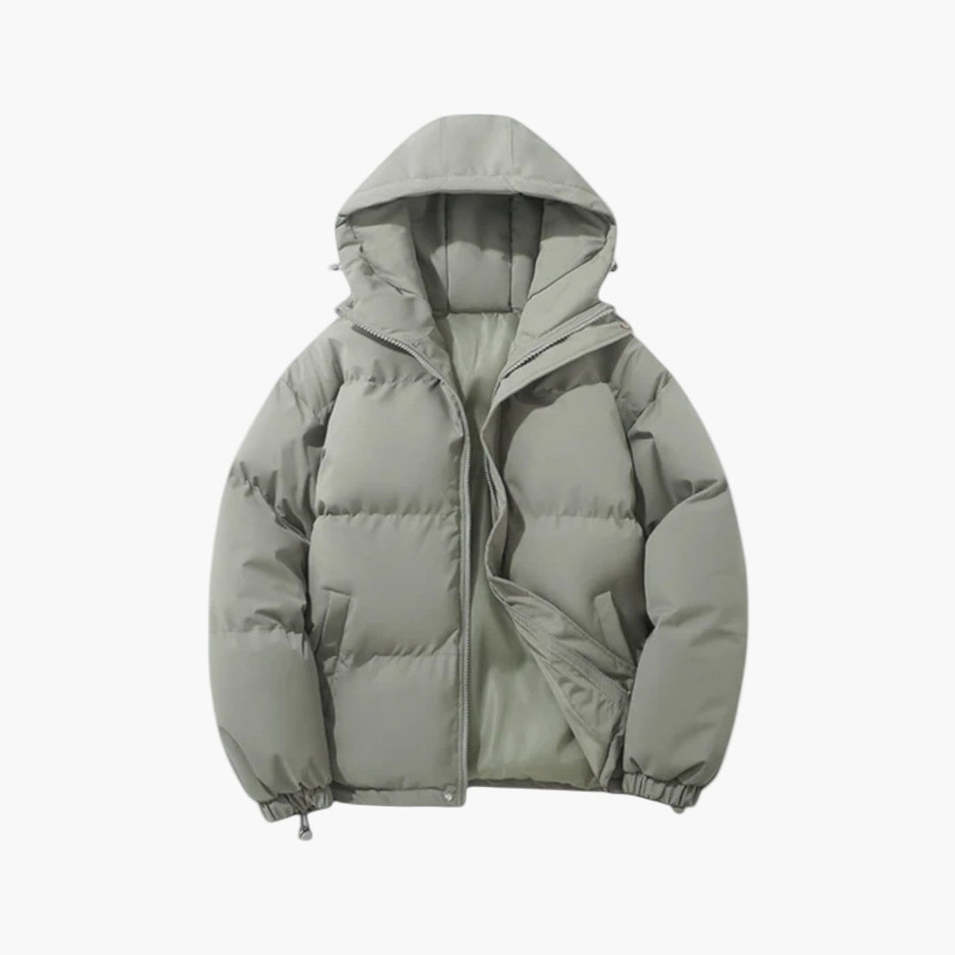EB | Puffer Parka - Winterjacke mit Kapuze, Daunenfüllung, Wasserdicht, Urban Outdoor