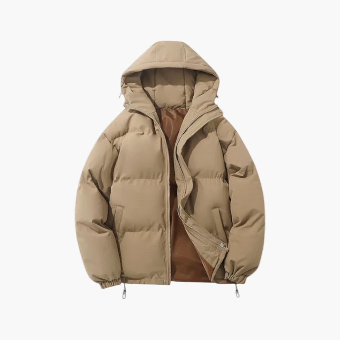 EB | Puffer Parka - Winterjacke mit Kapuze, Daunenfüllung, Wasserdicht, Urban Outdoor