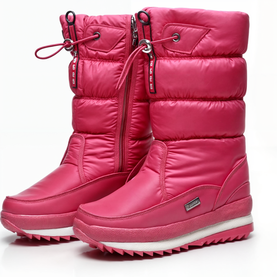 Dicke Plüschwinterstiefel für Frauen EB