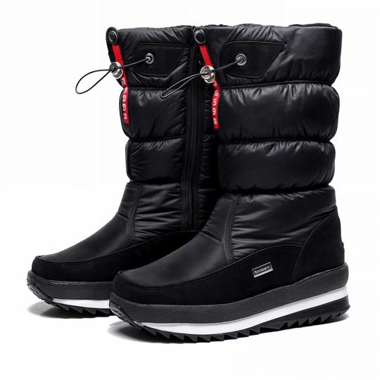 Dicke Plüschwinterstiefel für Frauen EB