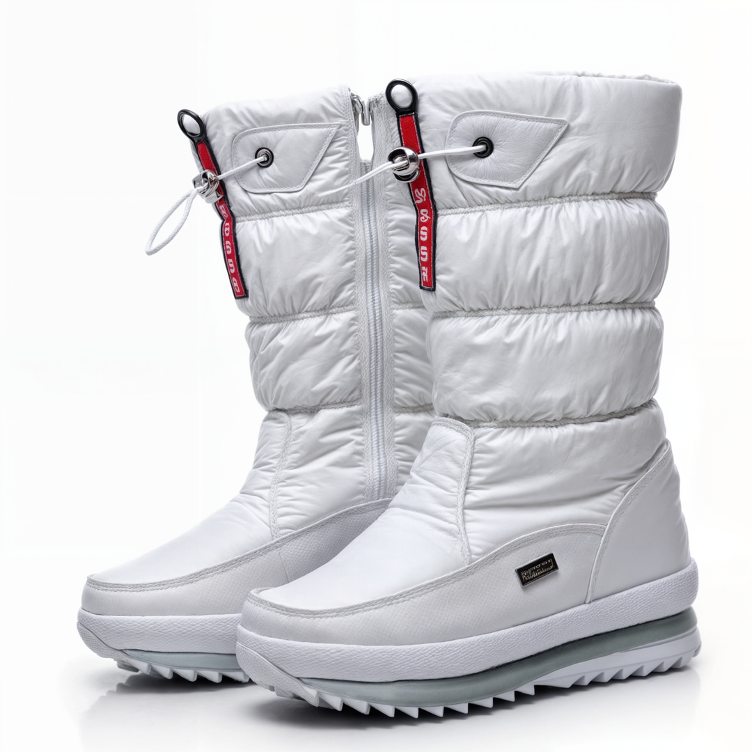 Dicke Plüschwinterstiefel für Frauen EB