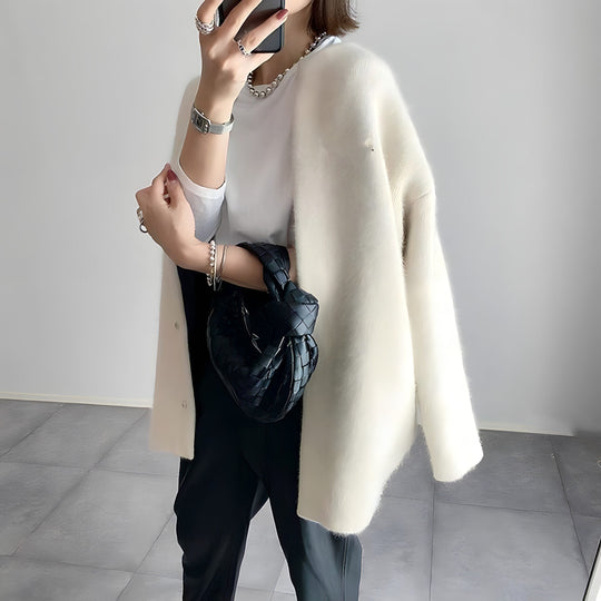 EB | Strickjacke mit Knopfleiste